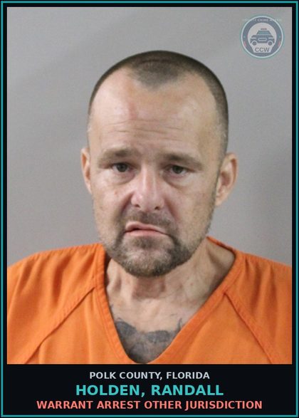 CCW arrest card for HOLDEN, RANDALL in Polk County: Warrant Arrest Other Jurisdiction