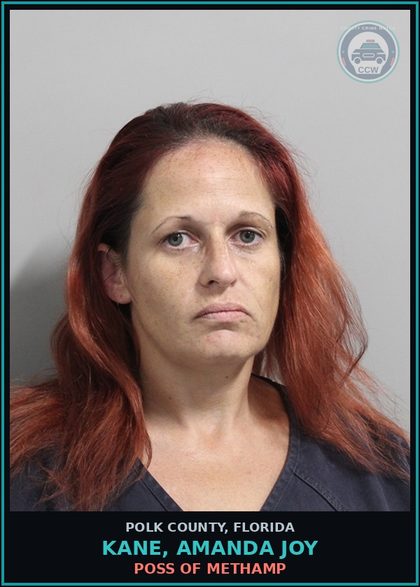 CCW arrest card for KANE, AMANDA JOY in Polk County: Attaching Unassigned Tag