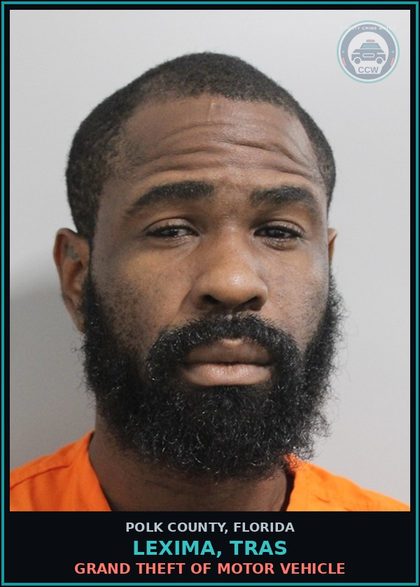 CCW arrest card for LEXIMA, TRAS in Polk County: Viol of Probation Community Contro