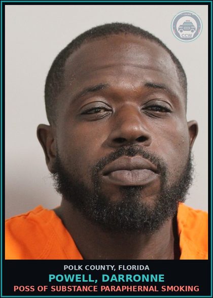 CCW arrest card for POWELL, DARRONNE in Polk County: Withhold Support of chld or Spous