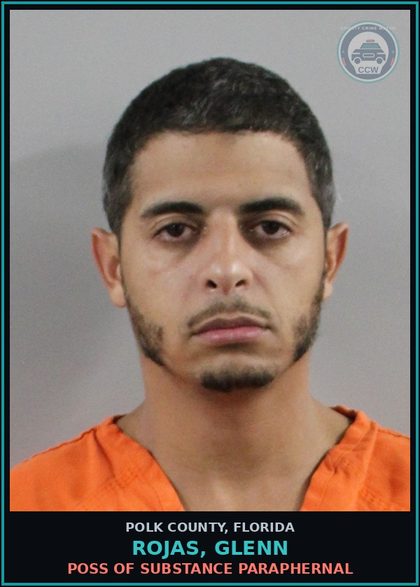CCW arrest card for ROJAS, GLENN in Polk County: Warrant Arrest Other Jurisdiction
