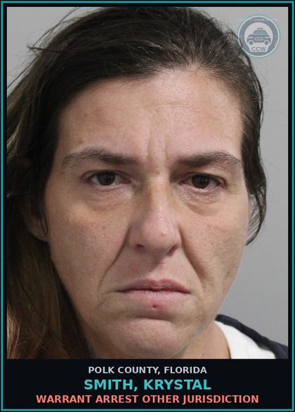 CCW arrest card for SMITH, KRYSTAL in Polk County: Warrant Arrest Other Jurisdiction