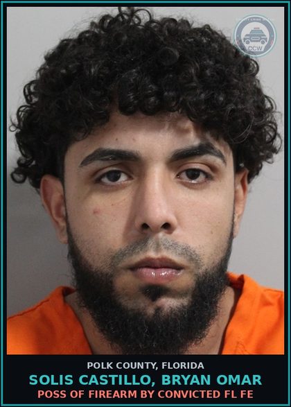 CCW arrest card for SOLIS CASTILLO, BRYAN OMAR in Polk County: Information Non Criminal Offense