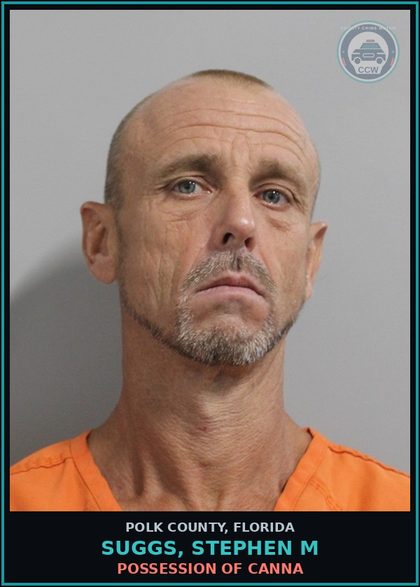 CCW arrest card for SUGGS, STEPHEN M in Polk County: Information Non Criminal Offense