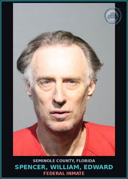 CCW arrest card for SPENCER, WILLIAM, EDWARD in Seminole County: FEDERAL INMATE