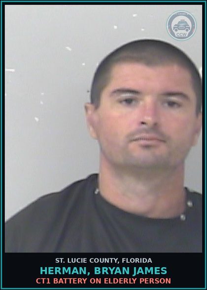 CCW arrest card for Herman, Bryan James in St. Lucie County: Court Order Setting Hearing And Order To Transport