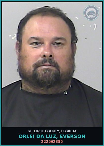 CCW arrest card for Orlei Da Luz, Everson in St. Lucie County: 222562385