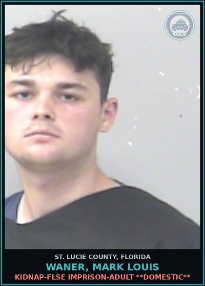 CCW arrest card for Waner, Mark Louis in St. Lucie County: Battery-touch Or Strike **domestic**