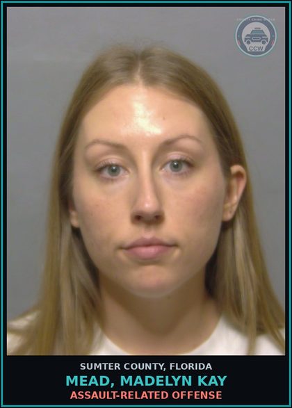 CCW arrest card for MEAD, MADELYN KAY in Sumter County: s3x OFFENSE