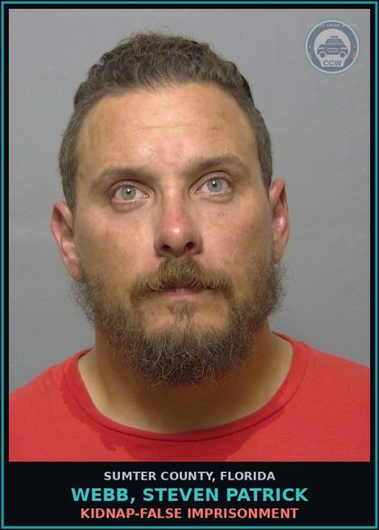 CCW arrest card for WEBB, STEVEN PATRICK in Sumter County: BATTERY