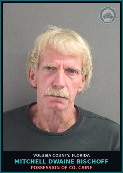 CCW arrest card for MITCHELL DWAINE BISCHOFF in Volusia County: WRIT OF ATTACH