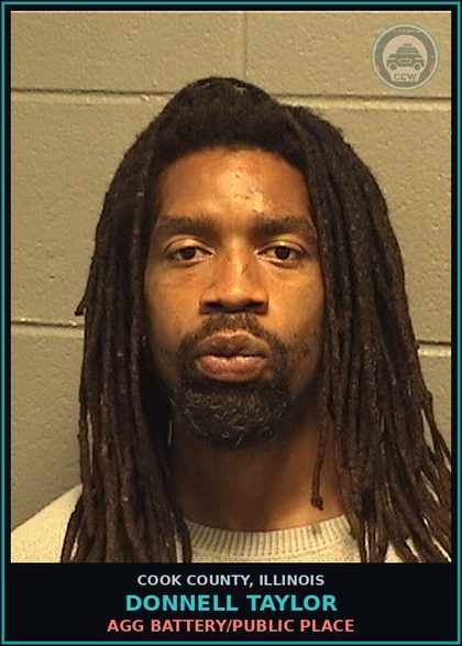 CCW arrest card for Donnell Taylor in Cook County: ATTEMPT — CRIMINAL s3xual ABUSE/FORCE