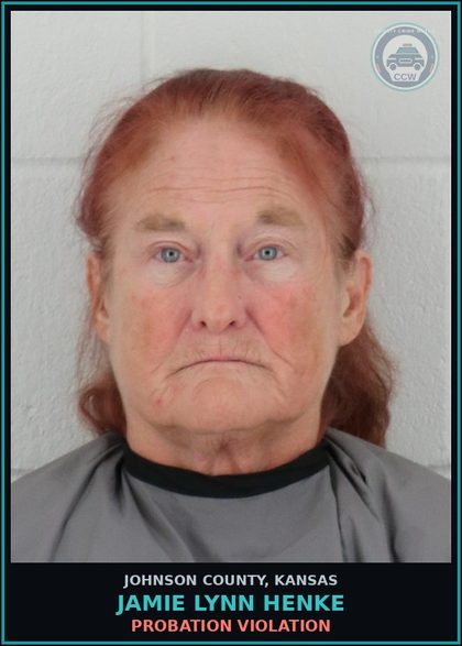 CCW arrest card for JAMIE LYNN HENKE in Johnson County: PROBATION VIOLATION