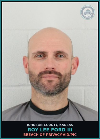 CCW arrest card for ROY LEE FORD III in Johnson County: BREACH OF PRIVACY-VID/PIC