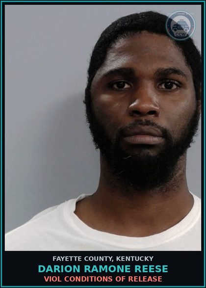 CCW arrest card for DARION RAMONE REESE in Fayette County: VIOL CONDITIONS OF RELEASE