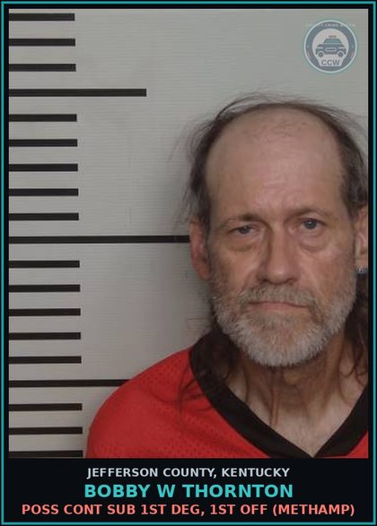 CCW arrest card for Bobby W Thornton in Jefferson County: DRUG PARAPHERNALIA - BUY/POSSESS