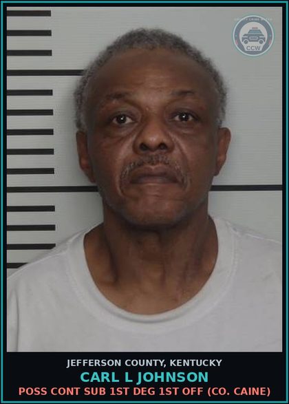 CCW arrest card for Carl L Johnson in Jefferson County: CRIMINAL TRESPASSING-3RD DEGREE