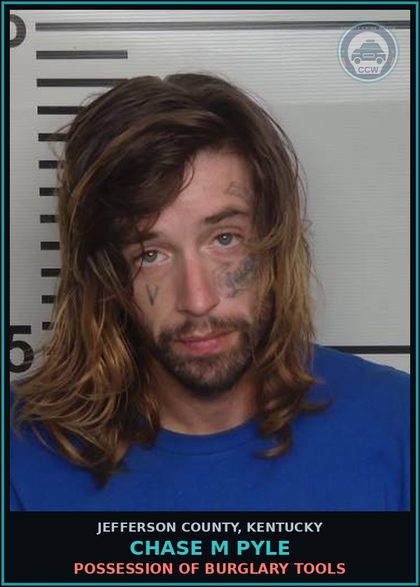 CCW arrest card for Chase M Pyle in Jefferson County: TBUT OR DISP SHOPLIFTING