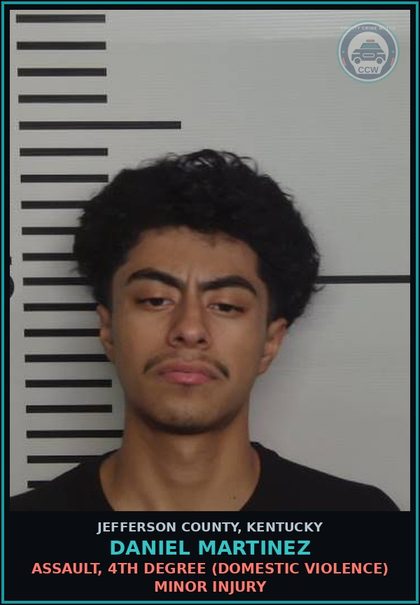 CCW arrest card for Daniel Martinez in Jefferson County: ASSAULT, 4TH DEGREE (DOMESTIC VIOLENCE) MINOR INJURY