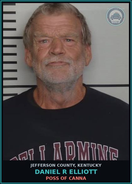 CCW arrest card for Daniel R Elliott in Jefferson County: DISORDERLY CONDUCT, 2ND DEGREE