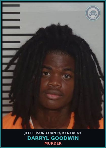 CCW arrest card for Darryl Goodwin in Jefferson County: RECEIVING STOLEN PROPERTY $10,000 OR MORE