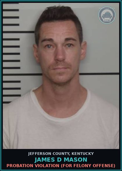 CCW arrest card for James D Mason in Jefferson County: FLAGRANT NON SUPPORT