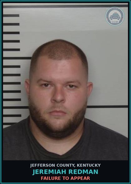 CCW arrest card for Jeremiah Redman in Jefferson County: FAILURE TO APPEAR