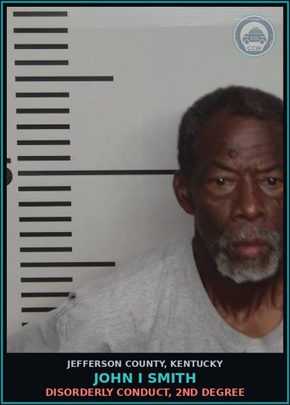 CCW arrest card for John I Smith in Jefferson County: DISORDERLY CONDUCT, 2ND DEGREE