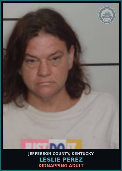 CCW arrest card for Leslie Perez in Jefferson County: ROBBERY, 1ST DEGREE