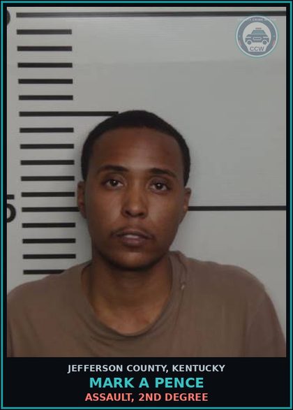 CCW arrest card for Mark A Pence in Jefferson County: ASSAULT, 2ND DEGREE