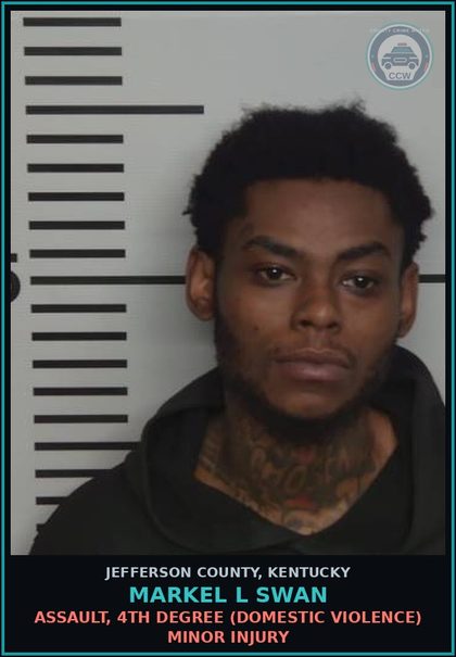 CCW arrest card for Markel L Swan in Jefferson County: WANTON ENDANGERMENT-1ST DEGREE