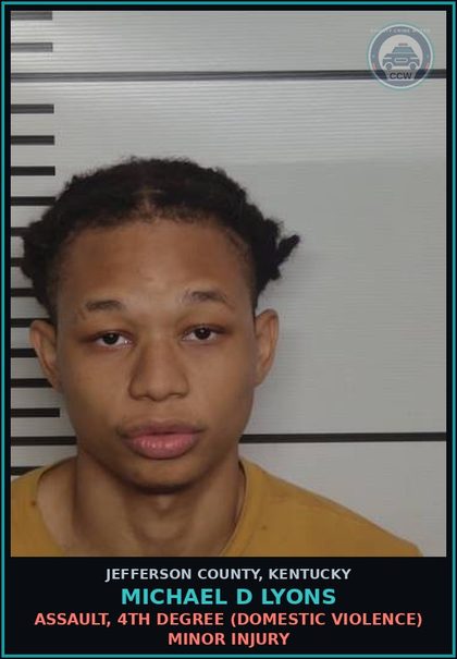 CCW arrest card for Michael D Lyons in Jefferson County: STRANGULATION 1ST DEGREE (DOMESTIC VIOLENCE RELATED)