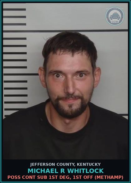 CCW arrest card for Michael R Whitlock in Jefferson County: TBUT OR DISP AUTO $10,000 < $1,000,000