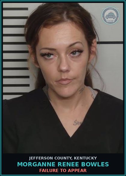 CCW arrest card for Morganne Renee Bowles in Jefferson County: FAILURE TO APPEAR