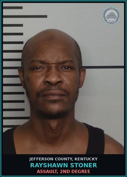 CCW arrest card for Rayshawn Stoner in Jefferson County: CRIMINAL TRESPASSING-3RD DEGREE