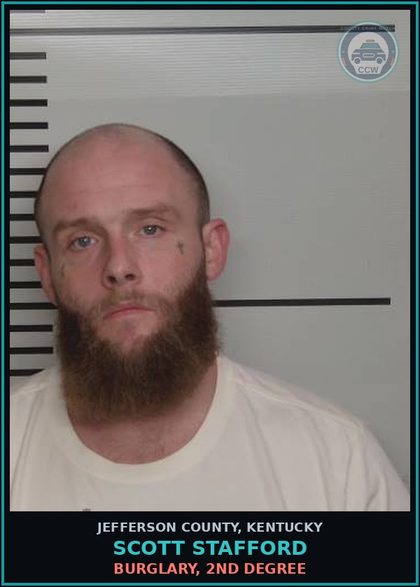 CCW arrest card for Scott Stafford in Jefferson County: HARASSMENT - PHYSICAL CONTACT - NO INJURY
