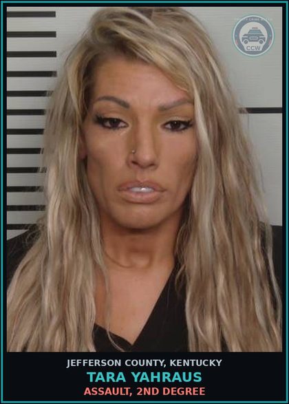 CCW arrest card for Tara Yahraus in Jefferson County: ASSAULT, 2ND DEGREE