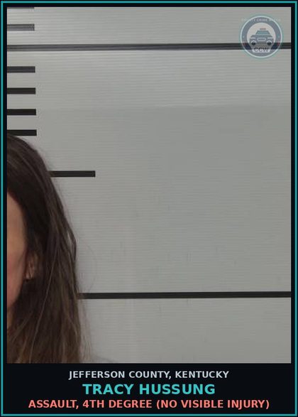 CCW arrest card for Tracy Hussung in Jefferson County: CRIMINAL TRESPASS-1ST DEGREE