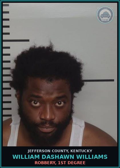 CCW arrest card for William Dashawn Williams in Jefferson County: ASSAULT, 2ND DEGREE - DOMESTIC VIOLENCE
