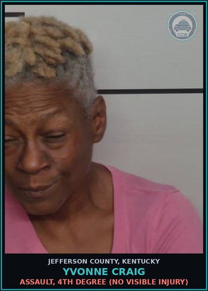 CCW arrest card for Yvonne Craig in Jefferson County: DRUG PARAPHERNALIA - BUY/POSSESS