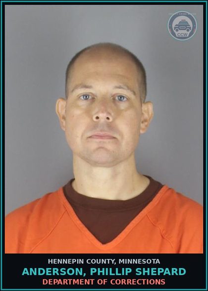 CCW arrest card for ANDERSON, PHILLIP SHEPARD in Hennepin County: DEPARTMENT OF CORRECTIONS