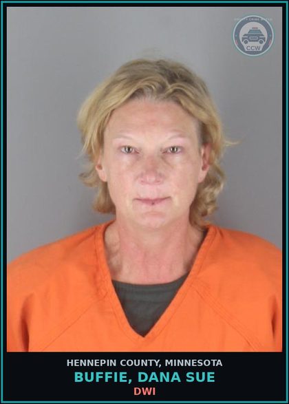 CCW arrest card for BUFFIE, DANA SUE in Hennepin County: DWI