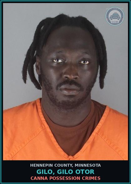CCW arrest card for GILO, GILO OTOR in Hennepin County: Canna POSSESSION CRIMES