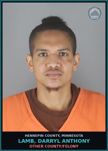 CCW arrest card for LAMB, DARRYL ANTHONY in Hennepin County: DRUGS - 5TH DEGREE - POSSESS SCHEDULE 1,2,3,4 OR PARAPHERNALIA RESIDUAL - NOT Canna/HEMP