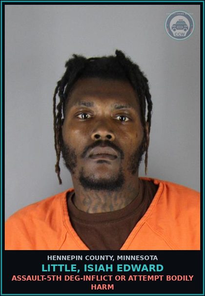 CCW arrest card for LITTLE, ISIAH EDWARD in Hennepin County: THEFT-TAKE/DRIVE MOTOR VEHICLE-NO OWNER CONSENT
