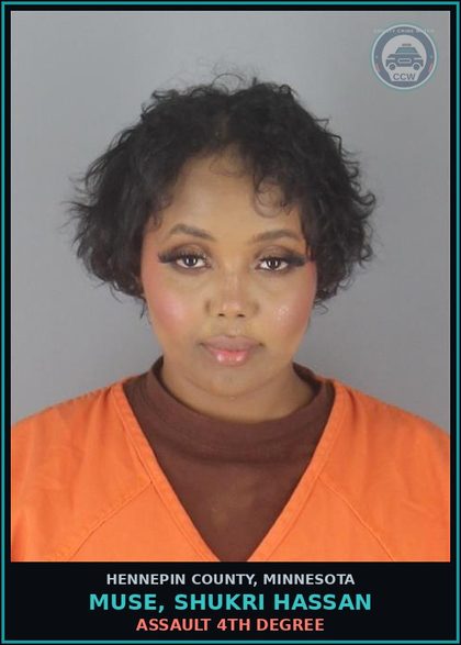 CCW arrest card for MUSE, SHUKRI HASSAN in Hennepin County: ASSAULT 4TH DEGREE