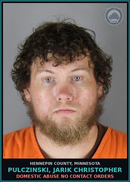 CCW arrest card for PULCZINSKI, JARIK CHRISTOPHER in Hennepin County: DOMESTIC ABUSE NO CONTACT ORDERS