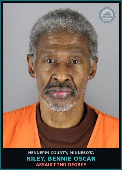 CCW arrest card for RILEY, BENNIE OSCAR in Hennepin County: ASSAULT-2ND DEGREE