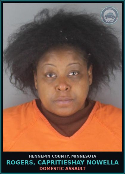 CCW arrest card for ROGERS, CAPRITIESHAY NOWELLA in Hennepin County: EMERGENCY TELEPHONE CALLS AND COMMUNICATION