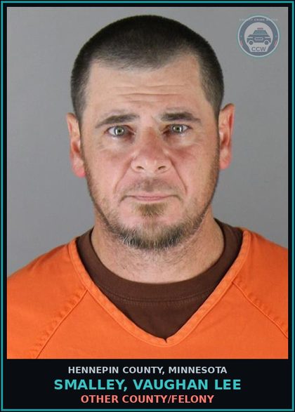 CCW arrest card for SMALLEY, VAUGHAN LEE in Hennepin County: DRUGS - 4TH DEG